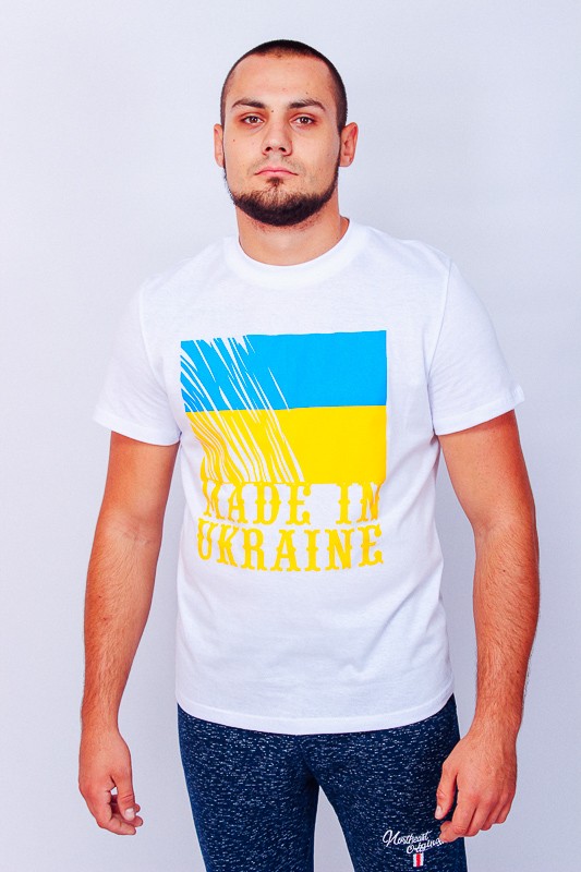 Футболка мужская "Made in Ukraine" - 46 р 