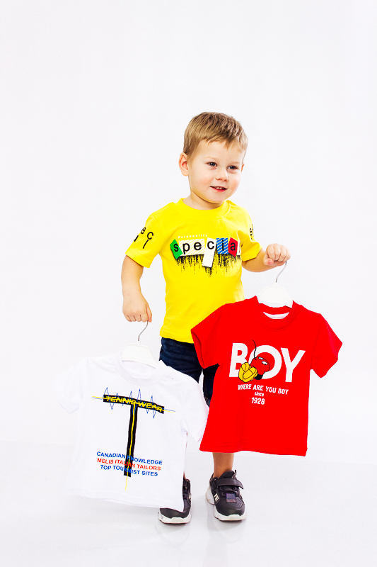 Набор футболок для мальчика (3шт.) 6021-001-33-6