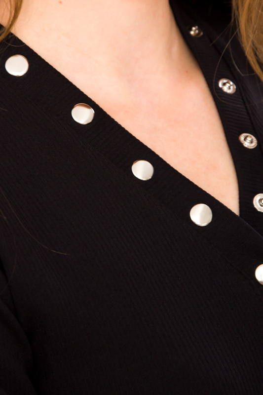 Блуза женская на кнопках 9422