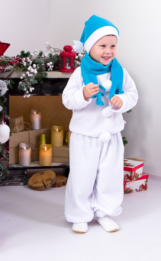 Новогодний костюм "Снеговик" 9504