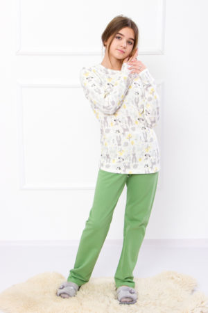 Пижама для девочки (подростковая) 6076-024-2