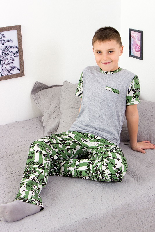 Пижама для мальчика (подростковая) 6076-002-1