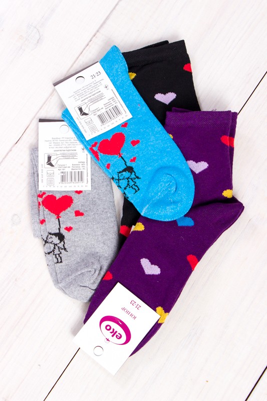 Шкарпетки для дівчинки (юніори) (демісезон) p-2369
