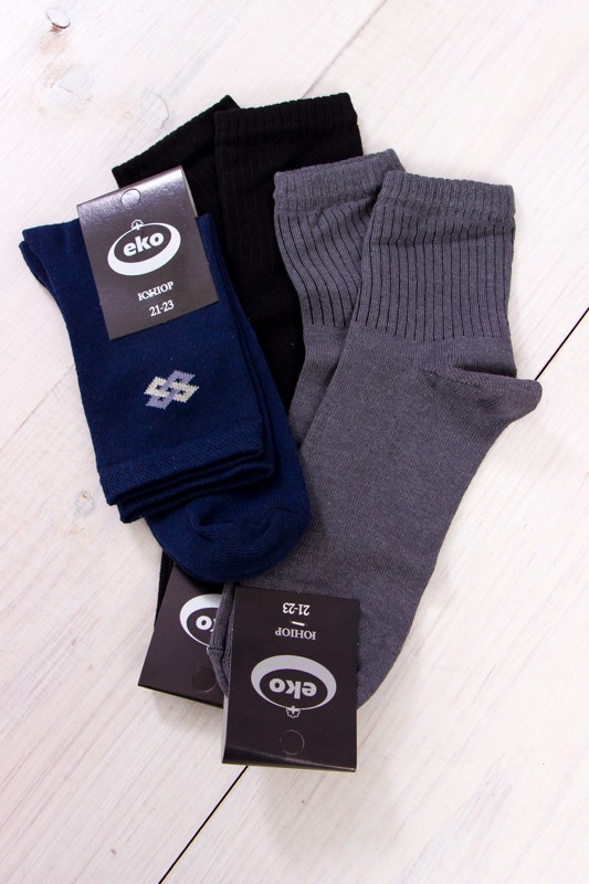 Шкарпетки для хлопчика (юніори) (демісезон) p-7626