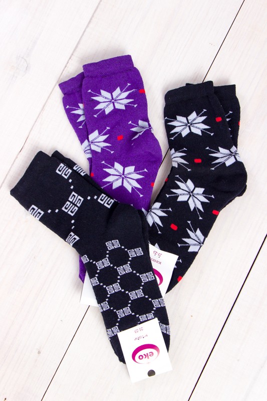 Шкарпетки для дівчинки (юніори) (зима) p-7629