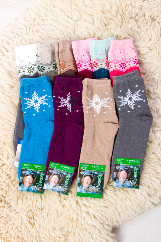 Шкарпетки жіночі махрові (зима) p-7492