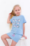 Комплект для дівчинки (футболка+спідниця) p-4735