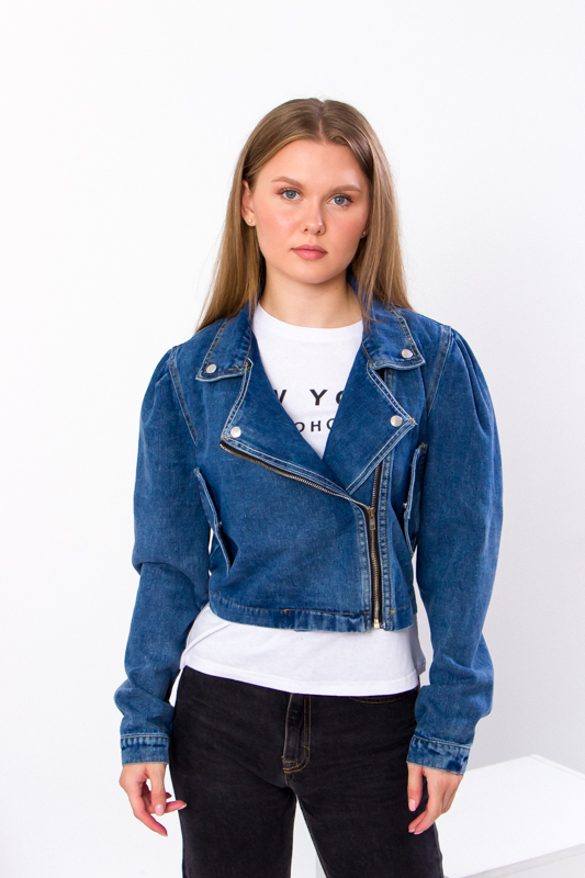 Куртка жіноча джинсова p-5781