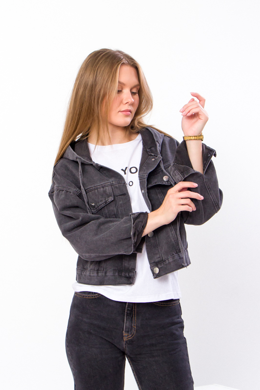 Куртка жіноча джинсова p-4965