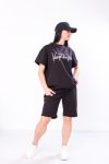 Комплект жіночий (футболка+шорти+бермуди) p-10979