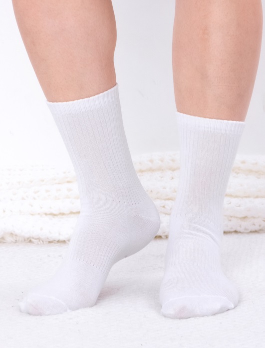 Шкарпетки чоловічі демісезон високі (білі) p-10075