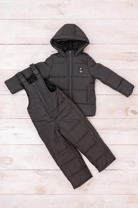 Комплект детский (куртка+комбинезон) на флисе (зима) p-12600
