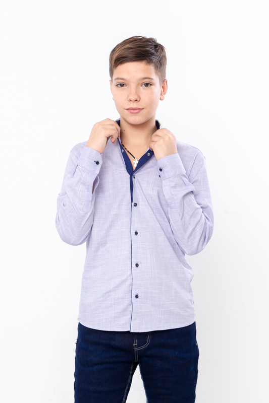 Сорочка для хлопчика (підліткова) p-13047