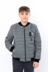 Куртка-бомбер для хлопчика (демісезон) підліткова p-13498