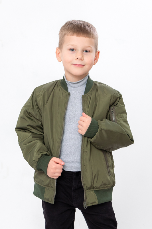 Куртка-бомбер для хлопчика (демісезон) p-13501