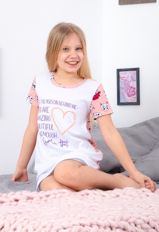 Сорочка для дівчинки (підліткова) p-11408