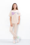 Комплект для дівчинки підлітковий (футболка+штани) p-13969